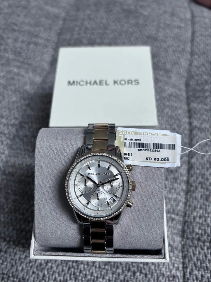 Michael Kors Chronograph Two-Tone Crystal Watch - photo 4