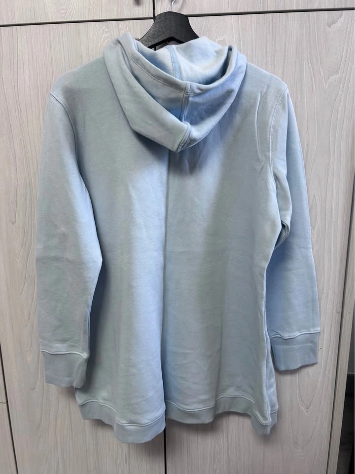 Old Navy Maternity Light Blue Hoodie Size L - photo 4
