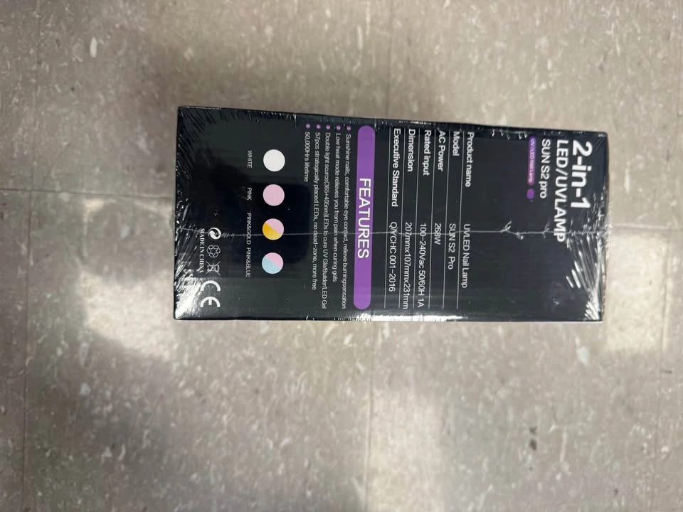 UV LED Nail Lamp (268W) – Brand New - photo 2
