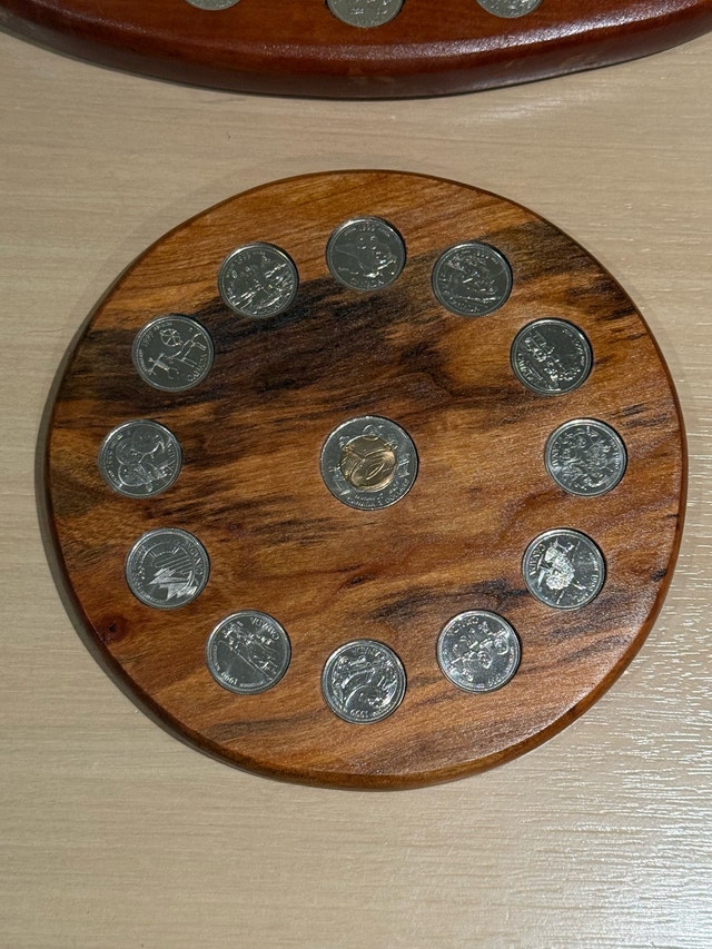 Canada 1999 Millennium Coin Display Set - photo 2