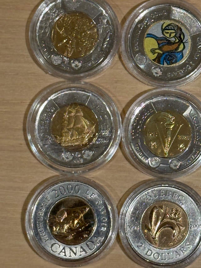 Royal Canadian Mint Two Dollar Coins Set - photo 3