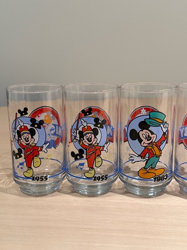 Disney Mickey Mouse 60th Anniversary Vintage Glasses - photo 3