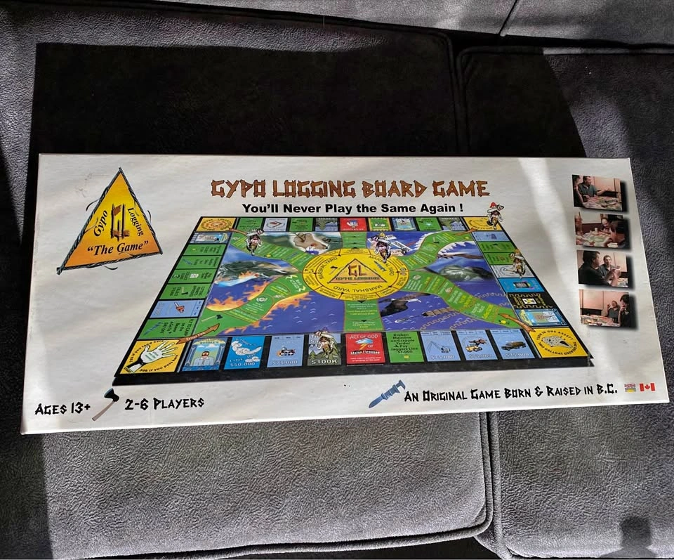 Gypo Logging Board Game