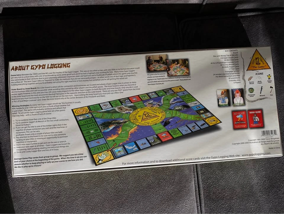 Gypo Logging Board Game - photo 4