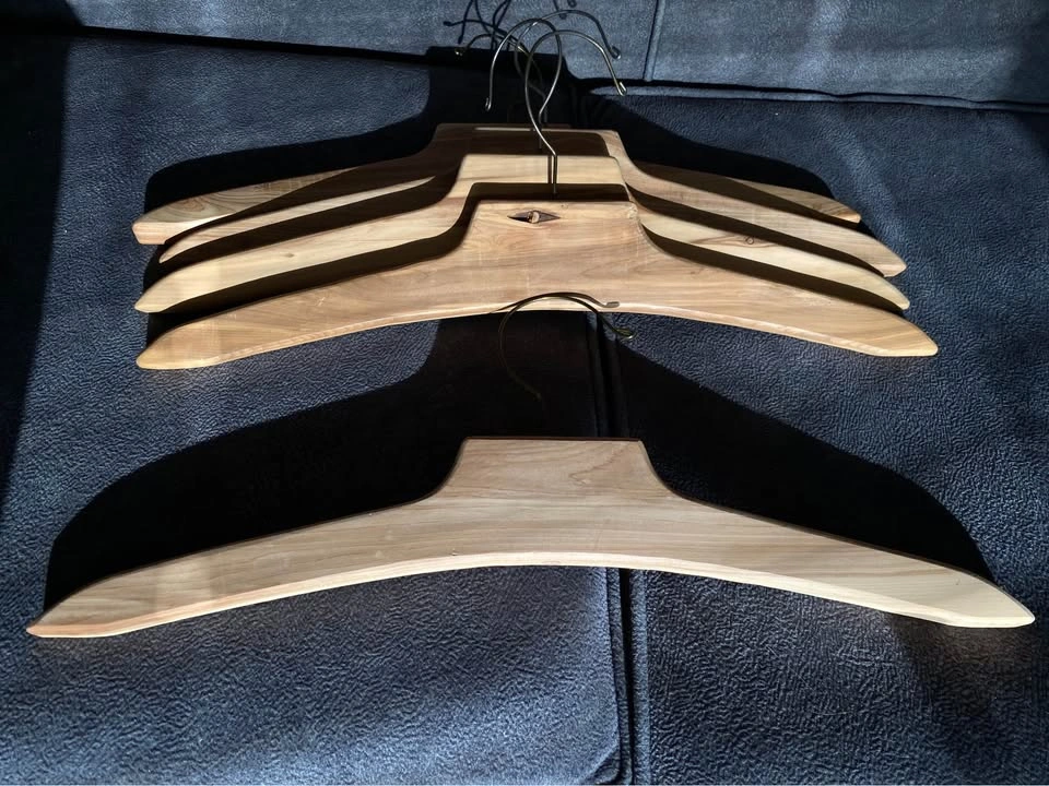 handmade cedar arch-style hangers - photo 2