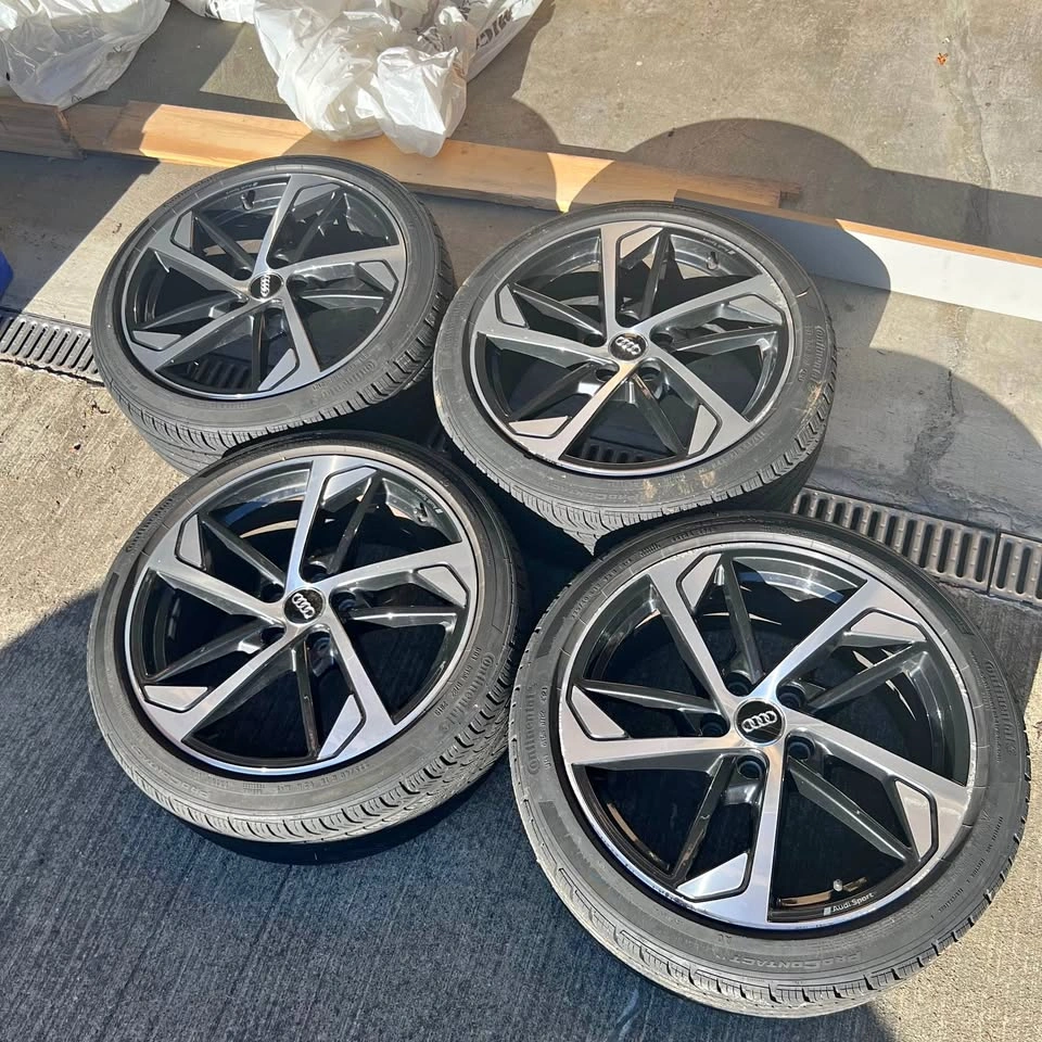 OEM Audi A3/S3 S-Line 18”Wheels with Continental Tires
