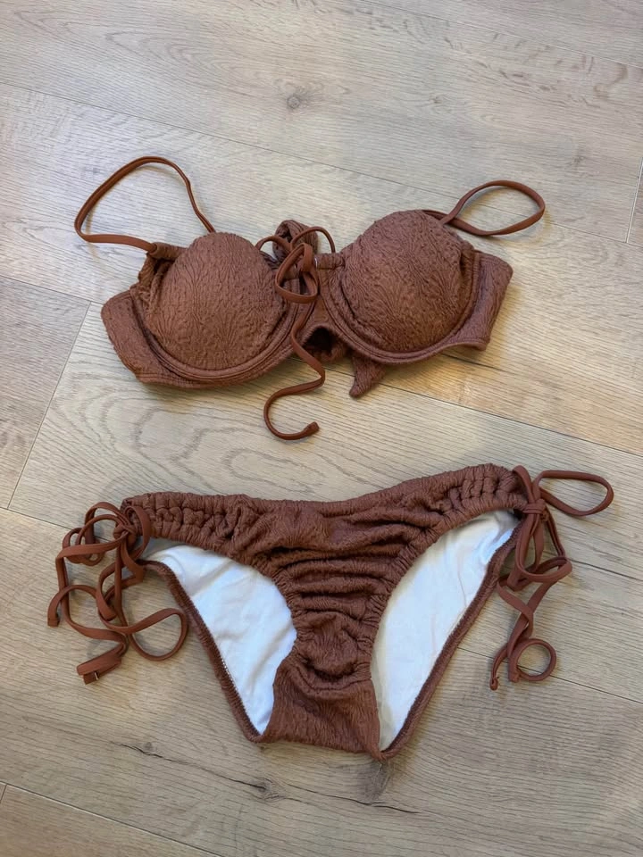Brand New brown texture beach bikini - photo 2