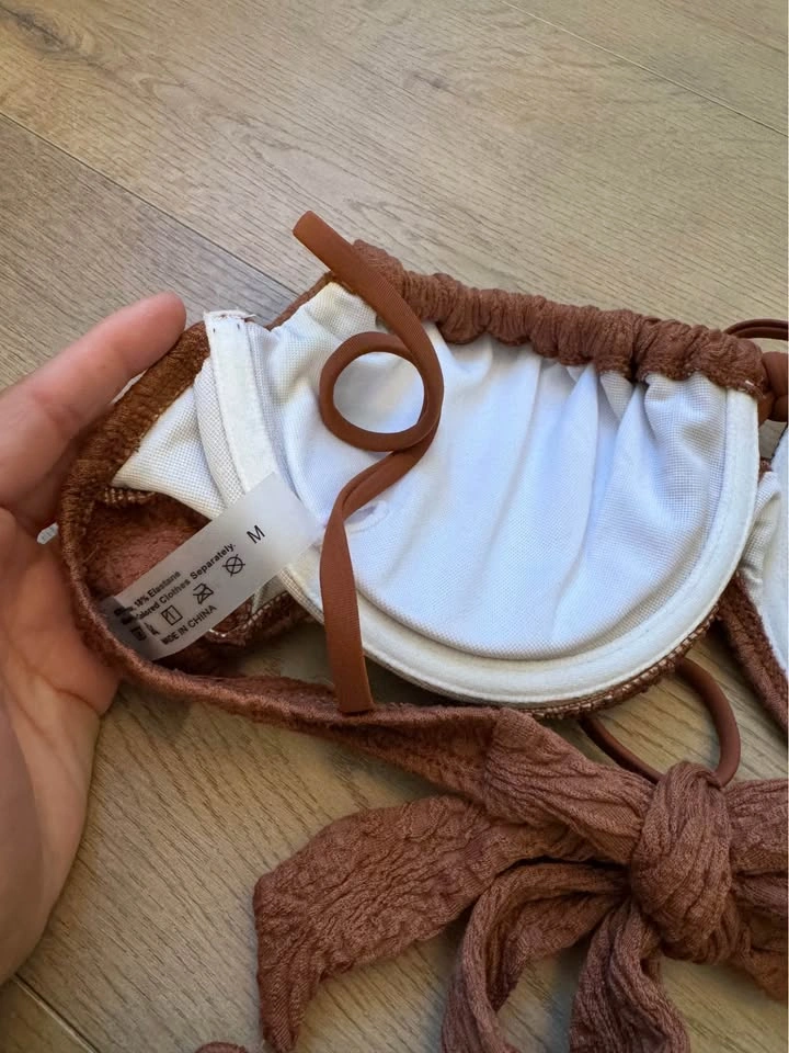 Brand New brown texture beach bikini - photo 4