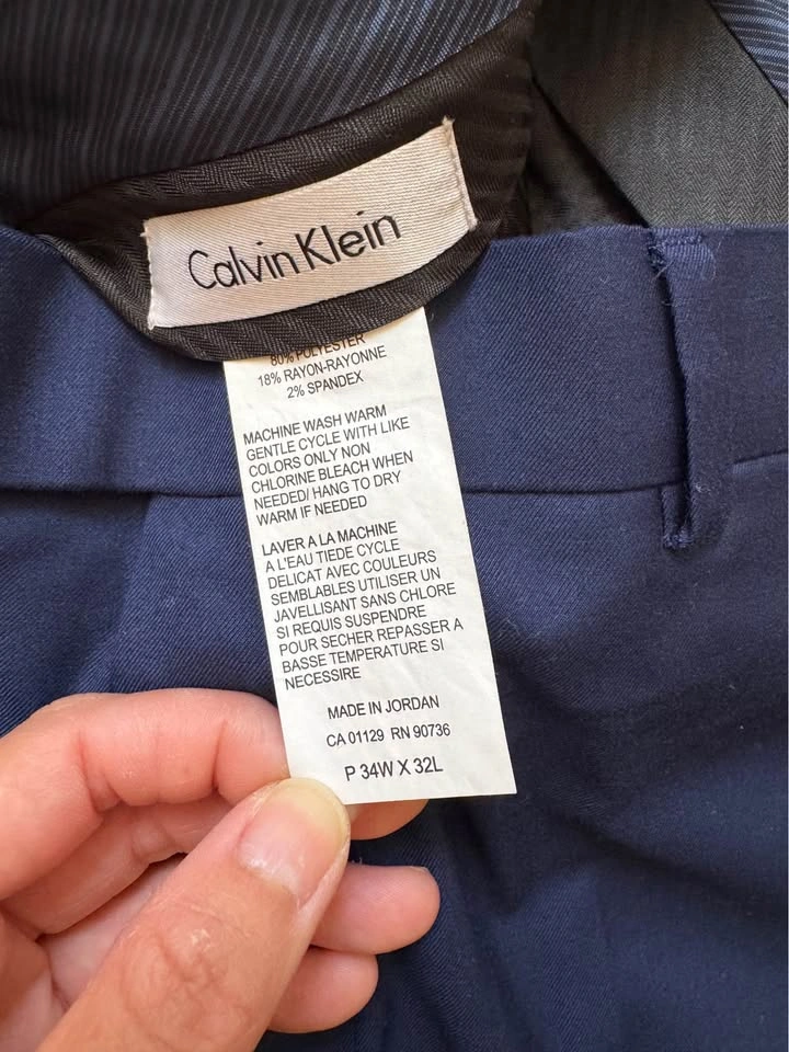 Brand New Calvin Klein Men suits pants - photo 2