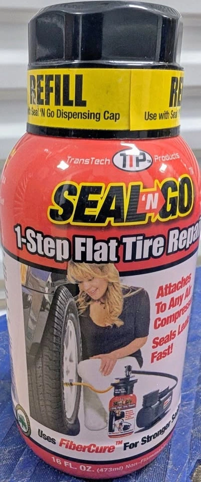 1 step flat tire repair (Refill)
