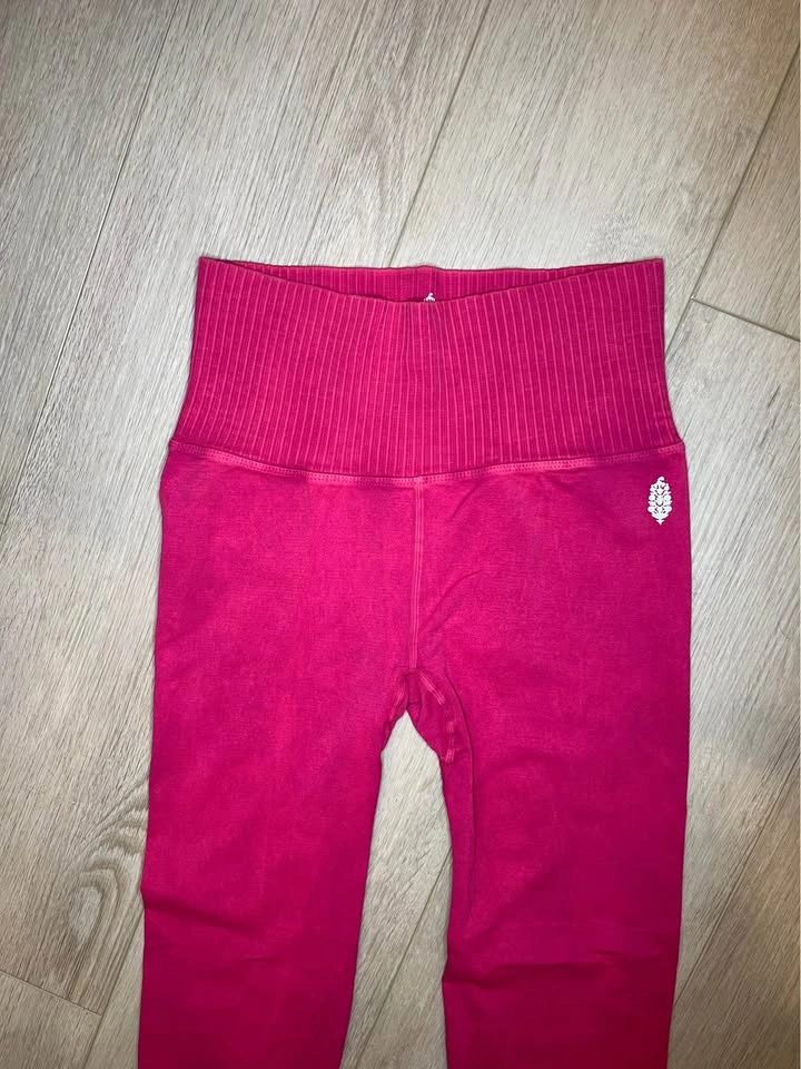 FREE PEOPLE MOVEMENT Pink Seamless Leggings - photo 2