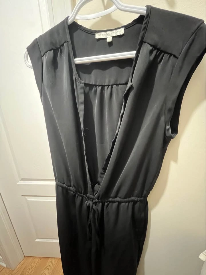 Daniel Rainn Black Sleeveless Jumpsuit - photo 3