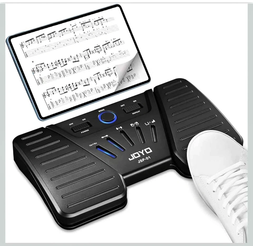 JOYO Wireless Bluetooth Music Page Turner Pedal