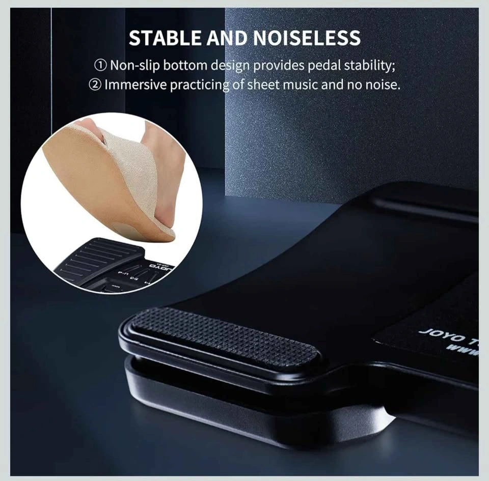 JOYO Wireless Bluetooth Music Page Turner Pedal - photo 5