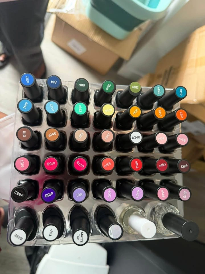 Beetles Gel Nail Polish Kit with UV Light 68pc Set - photo 3