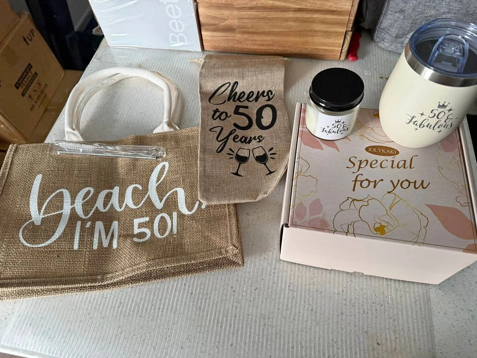 JOLYKAKI 50th Birthday Gift Set