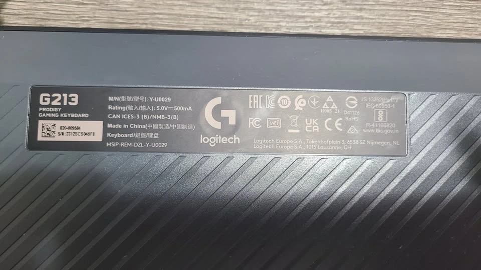 Logitech G213 Prodigy Gaming Keyboard - photo 4