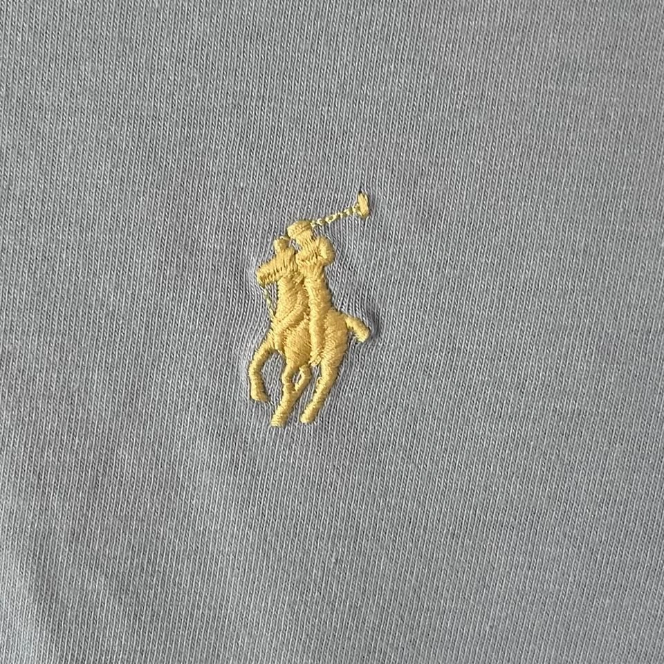 Polo Ralph Lauren Light Blue Cotton Hoodie - Men's Small - photo 2