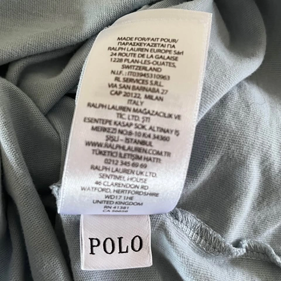 Polo Ralph Lauren Light Blue Cotton Hoodie - Men's Small - photo 5