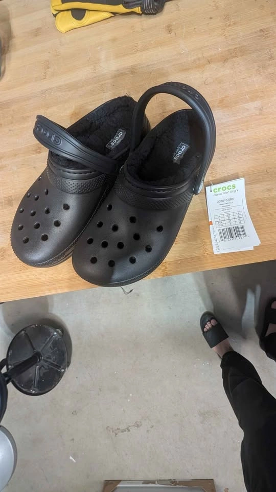 Crocs Classic Lined Clog K Black J5 - photo 2