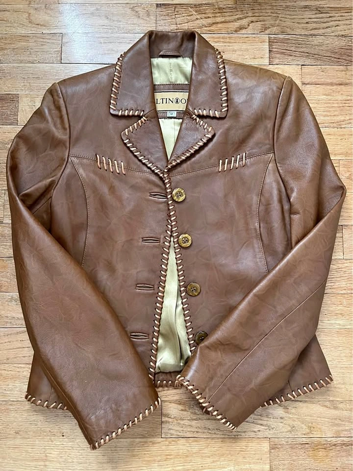 Vintage leather jacket