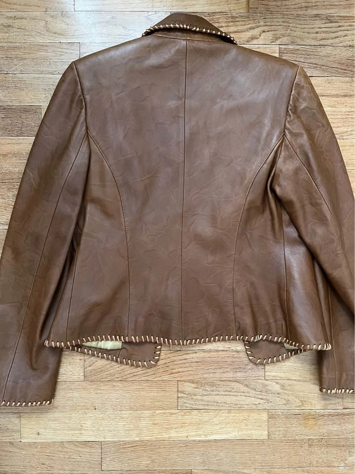 Vintage leather jacket - photo 2
