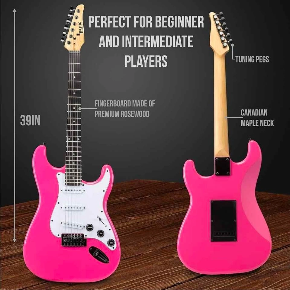 LyxPro Electric Guitar Kit with Amp and Accessories - photo 4