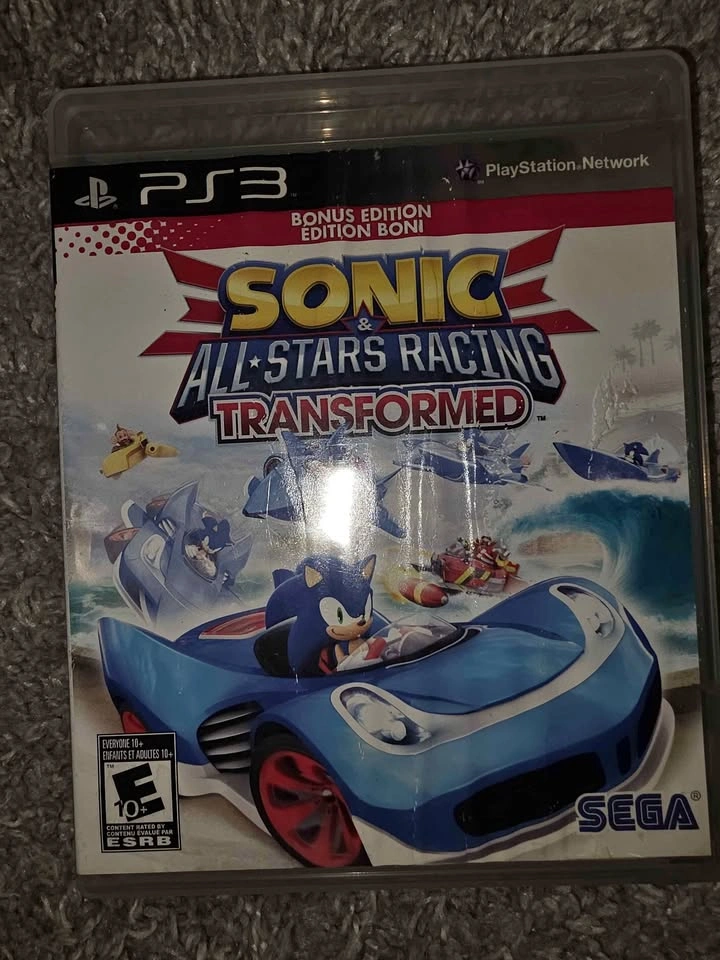 Sonic & All-Stars Racing Transformed Bonus Edition - PS3