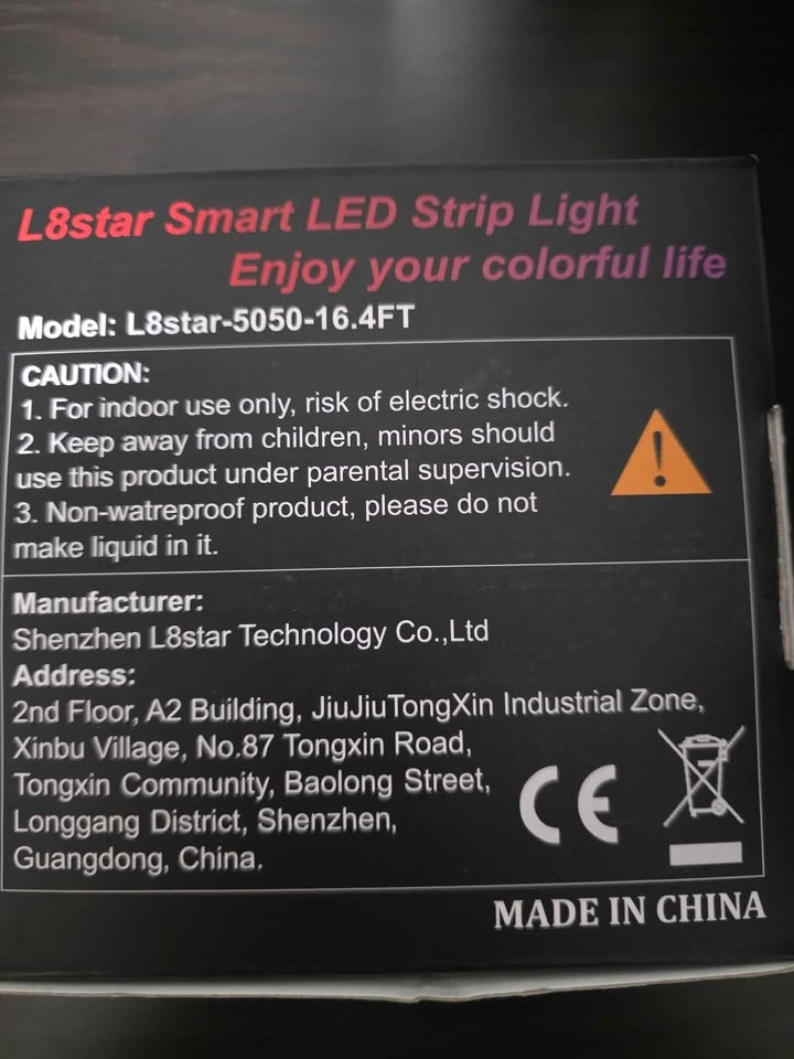 L8star 5050 Smart LED Strip Light 16.4ft - photo 2