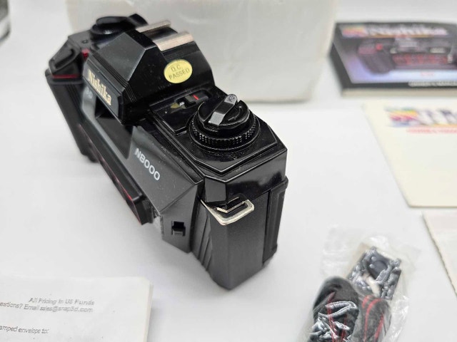 Nishika N8000 35mm 3D Quadrascopic Film Camera - photo 3