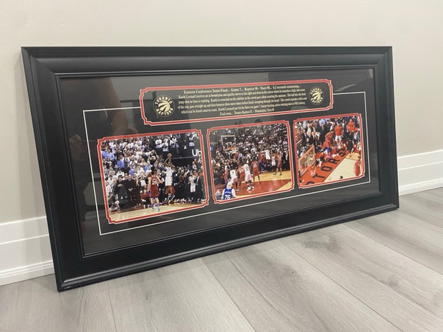 Kawhi Leonard 2019 Game 7 Buzzer Beater Photograph Frame