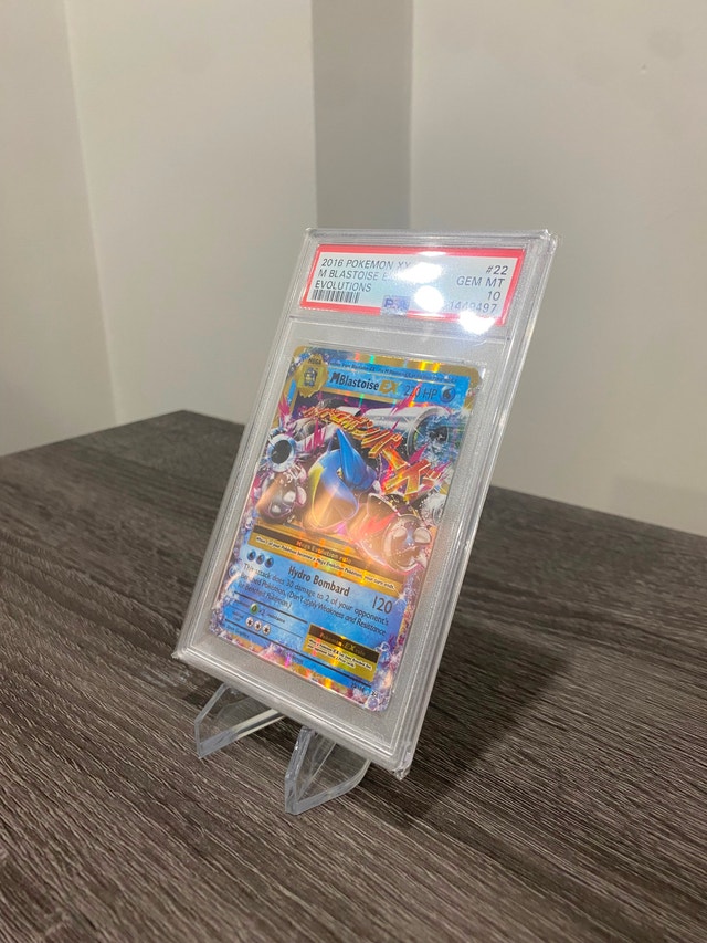 M Blastoise EX PSA 10 - photo 2