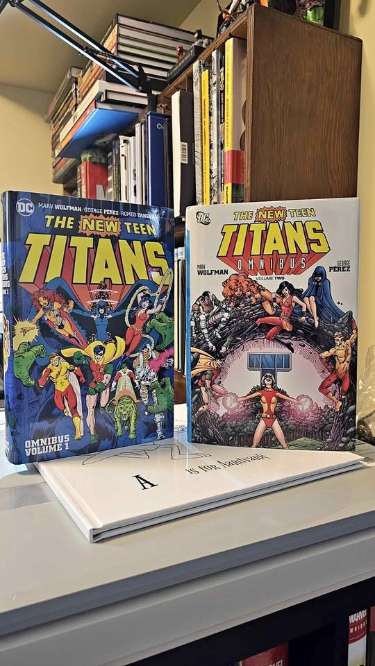 New Teen Titans Omnibus Vol. 1 (2022) & Vol. 2 (1st Print)