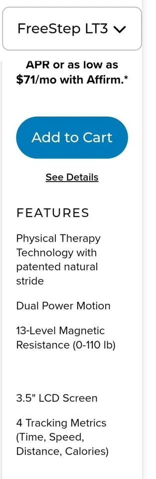 TEETER Physical Therapy / Cross Trainer Recumbent Cycle - photo 5