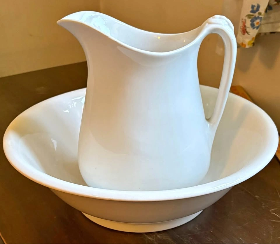 Vintage John Maddock & Sons Pitcher and Basin Set