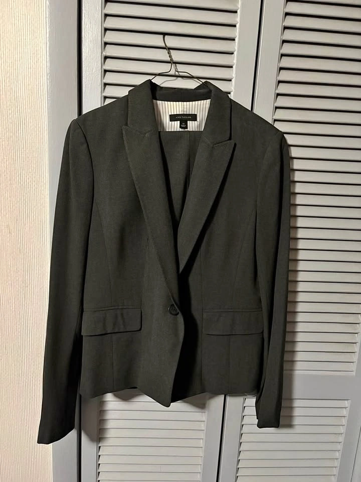 Ann Taylor Dark Grey suit
