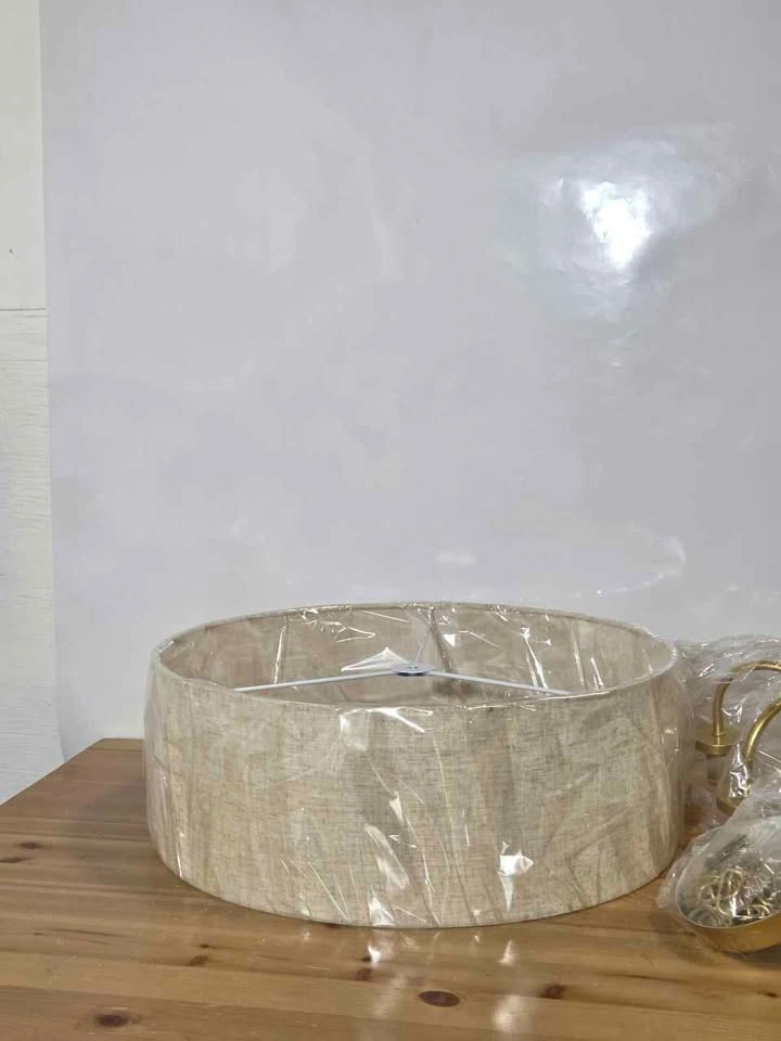 Modern Farmhouse 5 Light Drum Chandelier New - photo 5