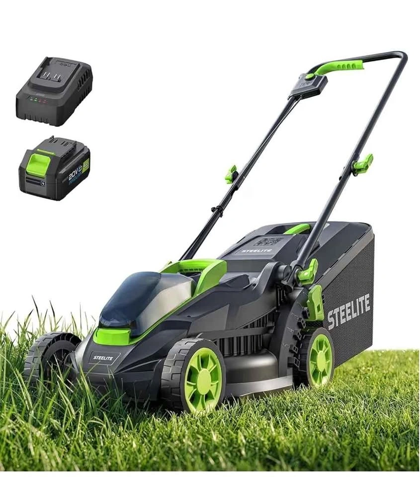 Steelite Cordless 13 Inch Lawn Mower New