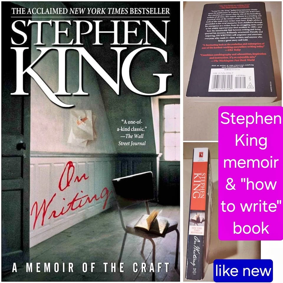 Stephen King - On Writing - memoir and writing tips book