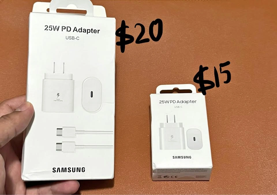 Samsung 25W PD Adapter USB-C Charger *NEW*