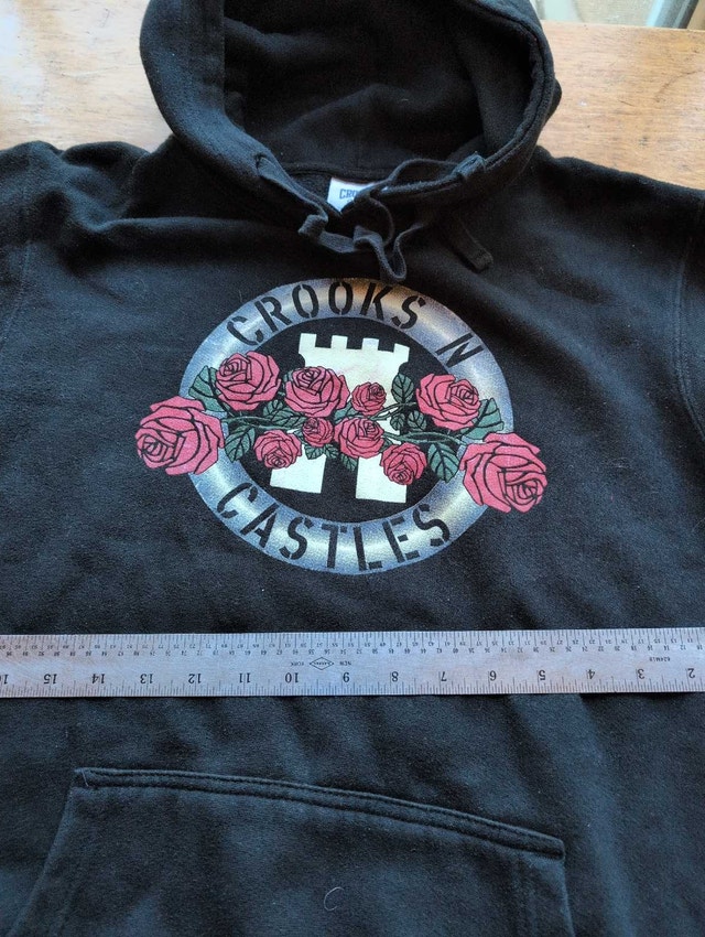 Crooks & Castles Hoodie medium black - photo 3