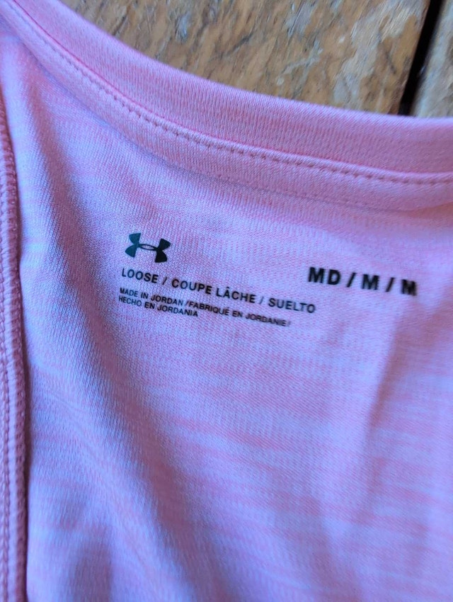 Under Armour Tank Top medium pink womans - photo 2