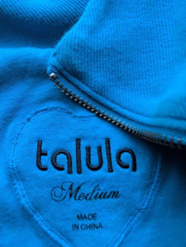Talula Sleeveless Zip-Up Vest medium blue - photo 2