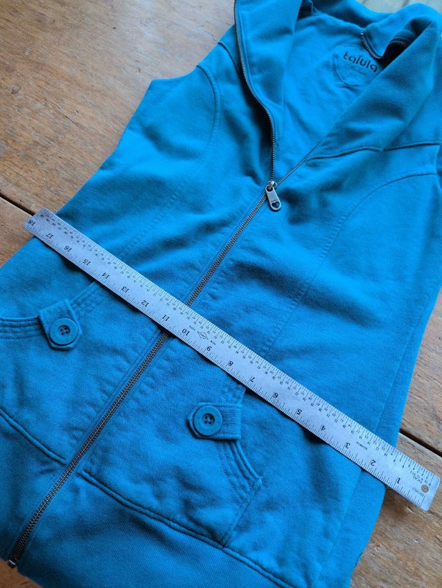 Talula Sleeveless Zip-Up Vest medium blue - photo 3