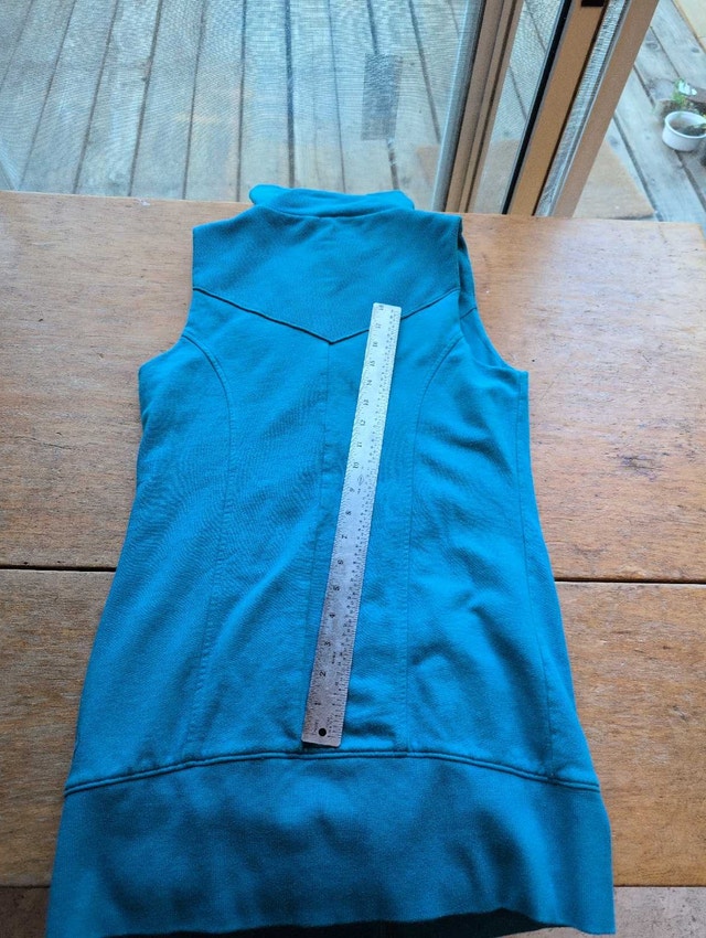 Talula Sleeveless Zip-Up Vest medium blue - photo 4