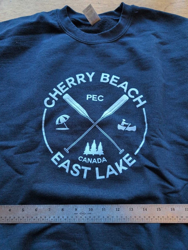 Gildan Heavy Blend Crewneck Sweatshirt Cherry Beach PEC - photo 2
