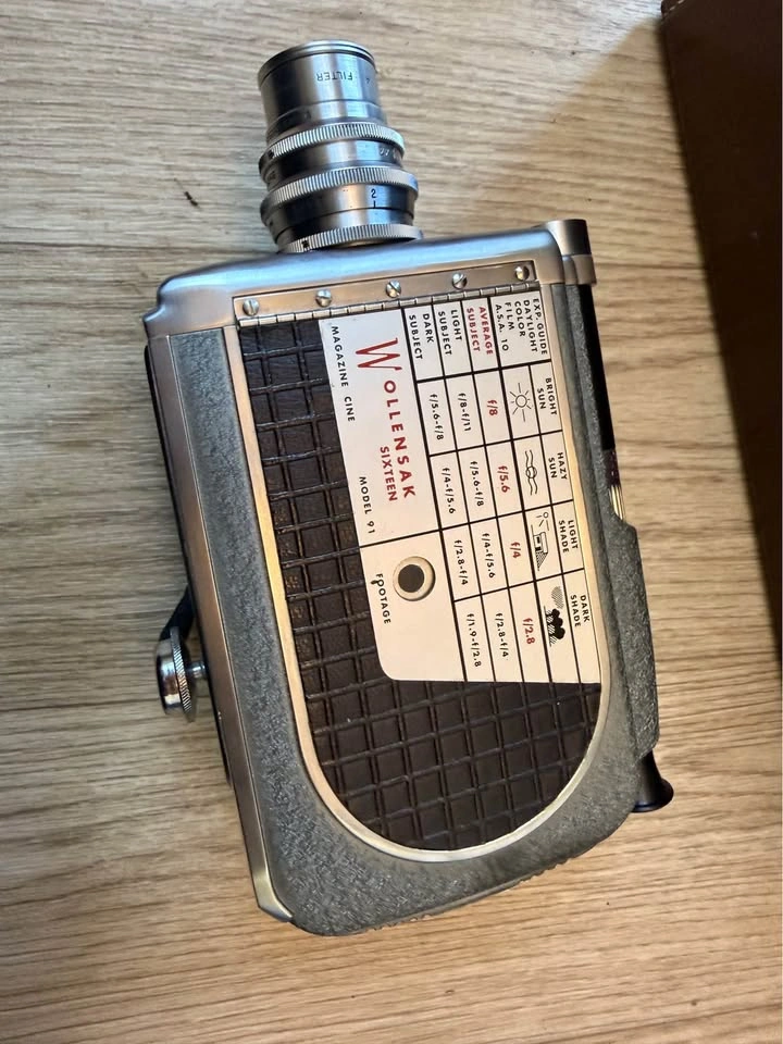 Rare Wollensack Sixteen vintage camera - photo 3