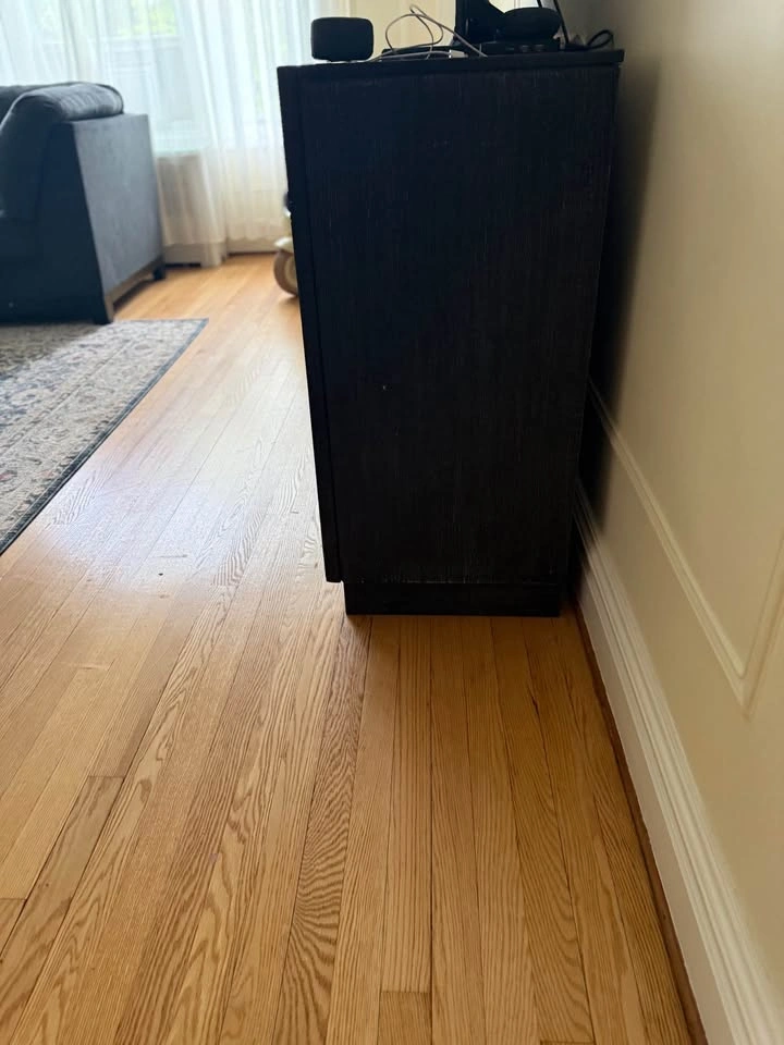 Modern Black TV Stand / Media Console – Great Condition - photo 2