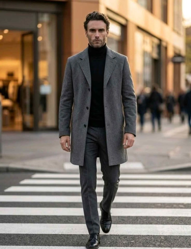 Club Monaco Gray Wool Pea Coat - photo 2