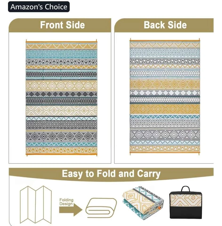 Brand new outdoor rug 6x9 ft - photo 4
